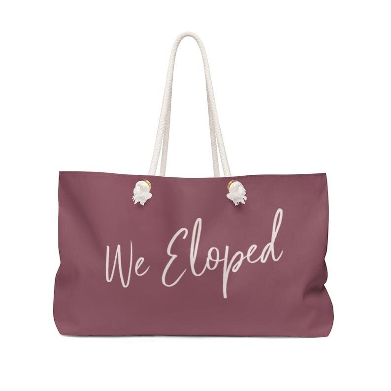 Shop Weekender Bags — Modern Elopement & Micro Wedding | Elope to Hawaii