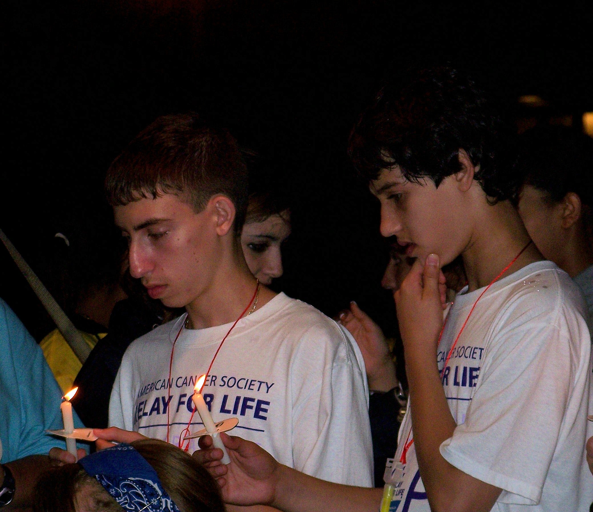 Candle Lighting - Touching moments at the Luminaria