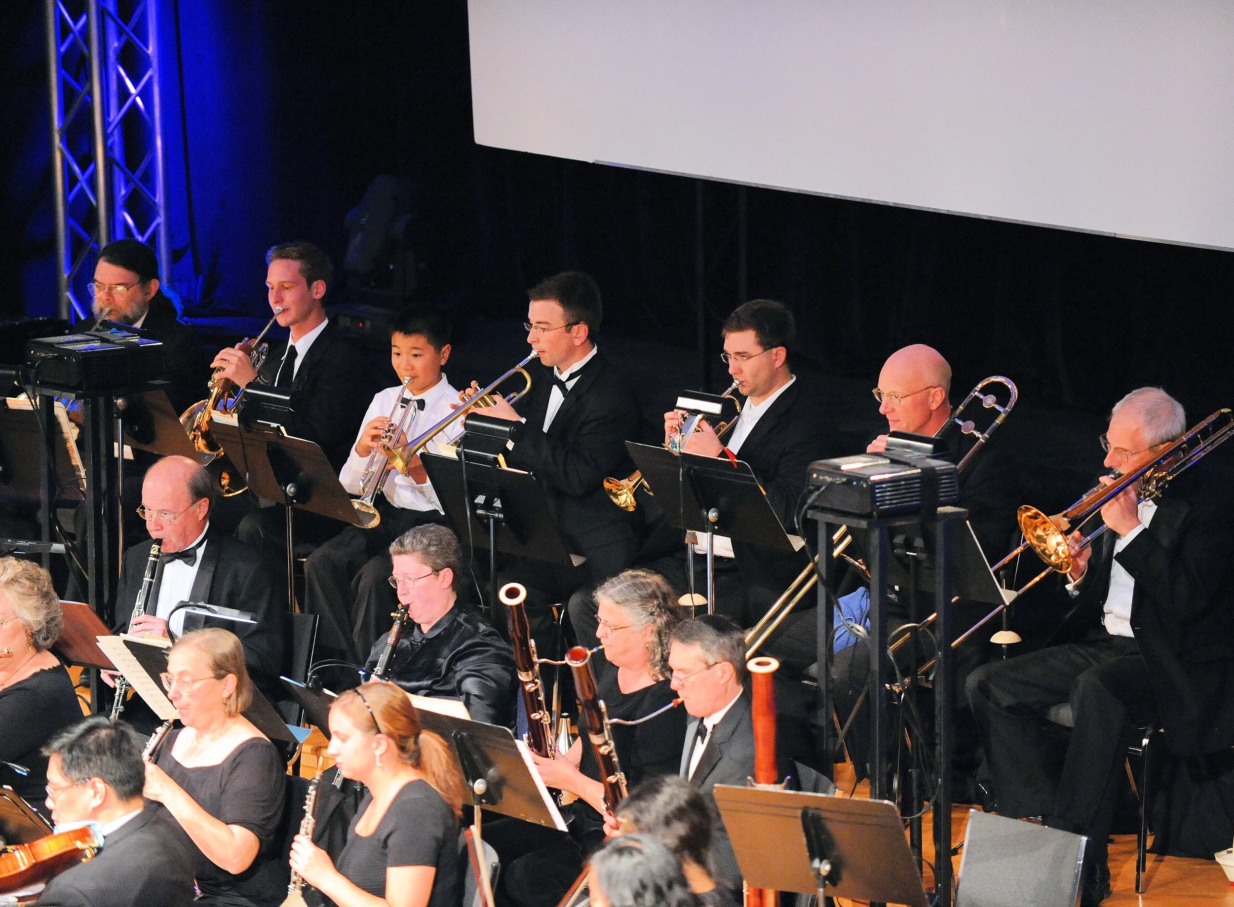 Musical winds and brass sections