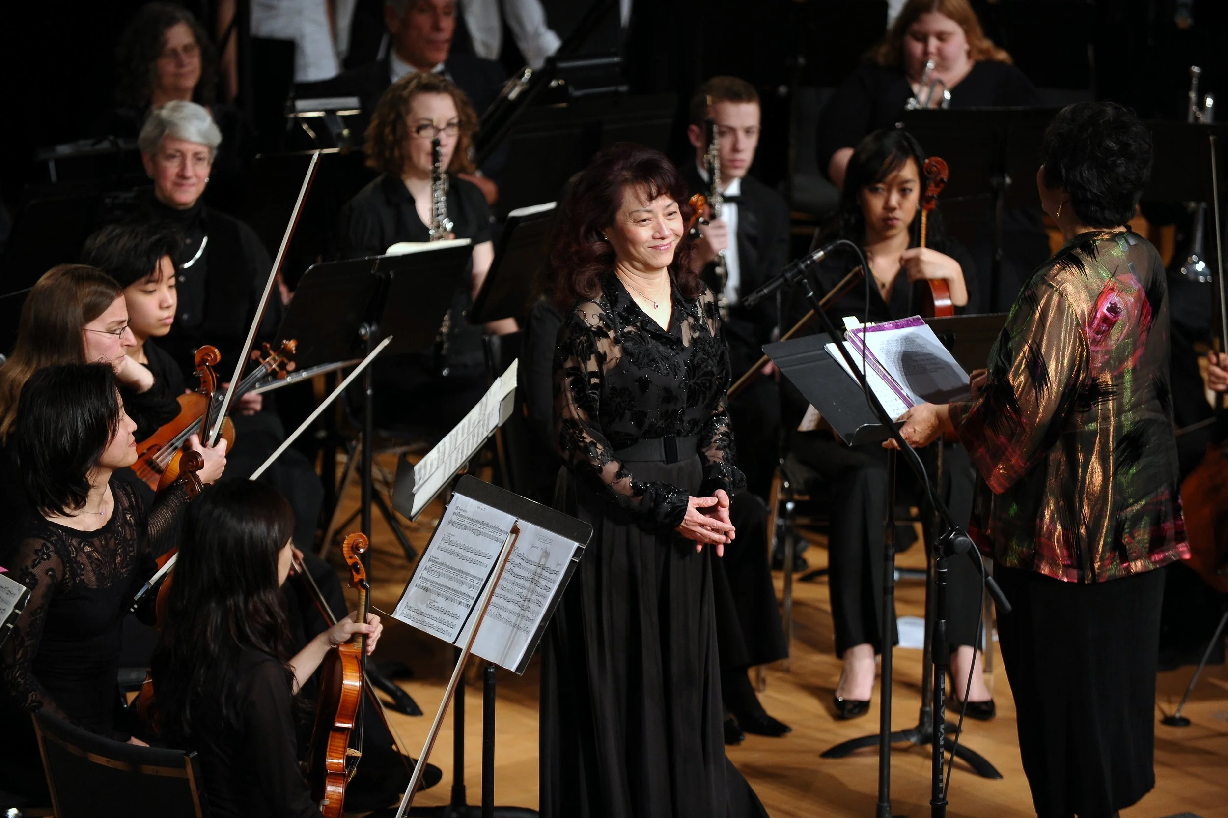 Soprano Wennie Niu's aria performance in Handel's Messiah