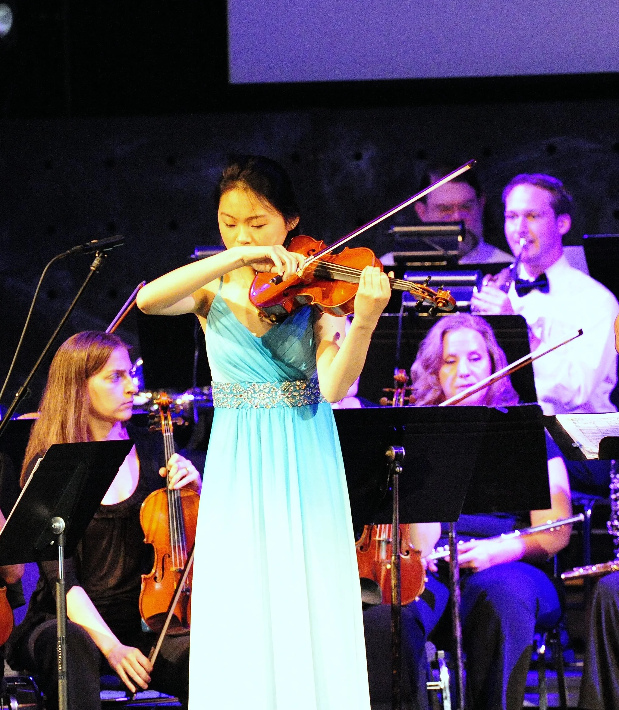 Katie Liu plays a soulful Sibelius cadenza