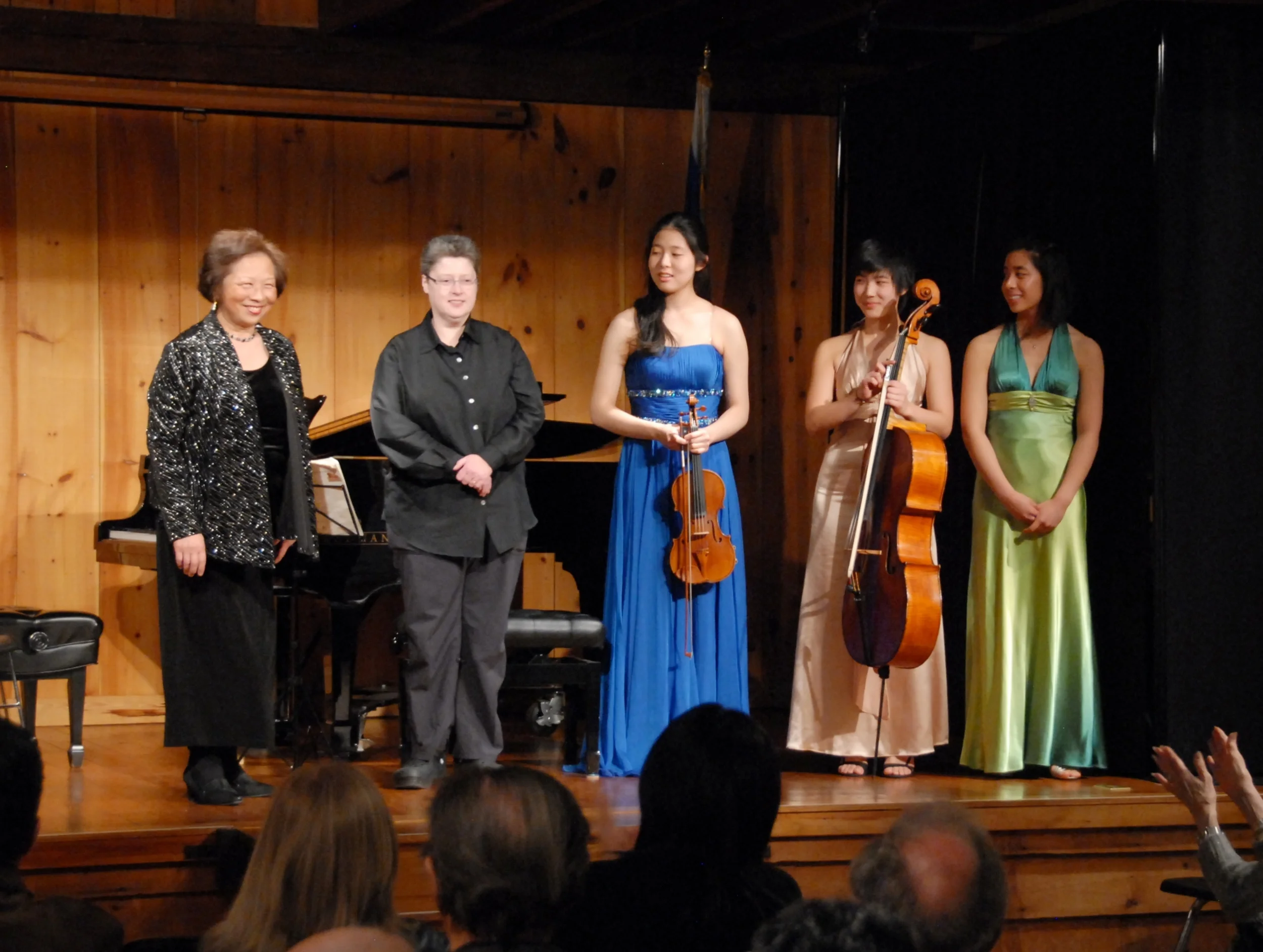 The performers take their final bow