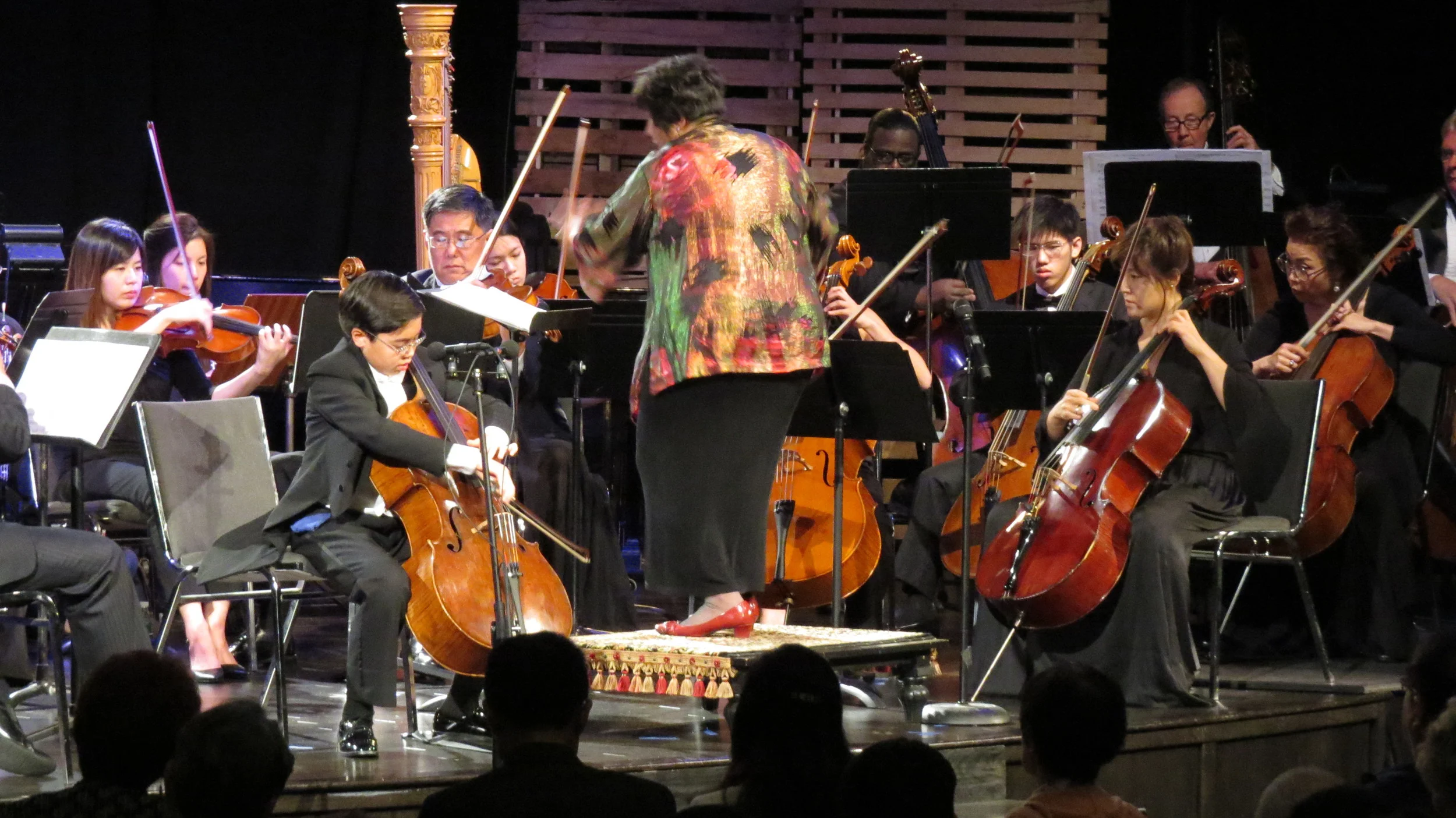 A conductor and soloist collaborate
