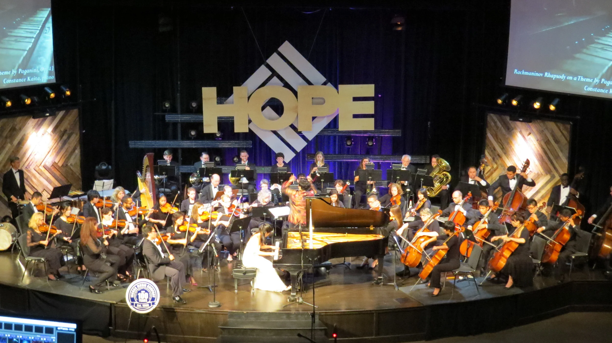 A fabulous concert of collaborations between pianist Constance Kaita and the orchestra