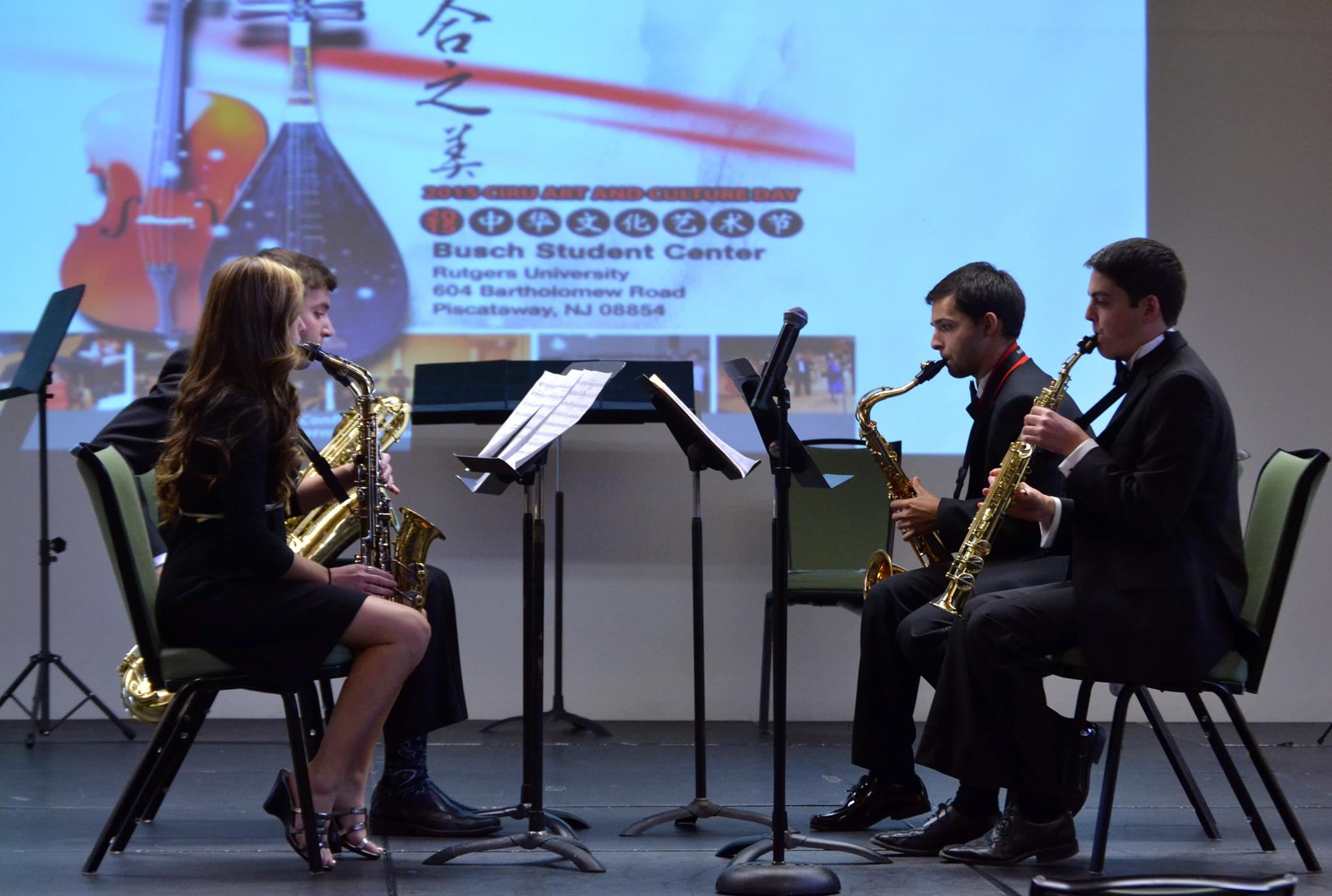 The Saxophone Quartet reflects on the cross-segment of American music