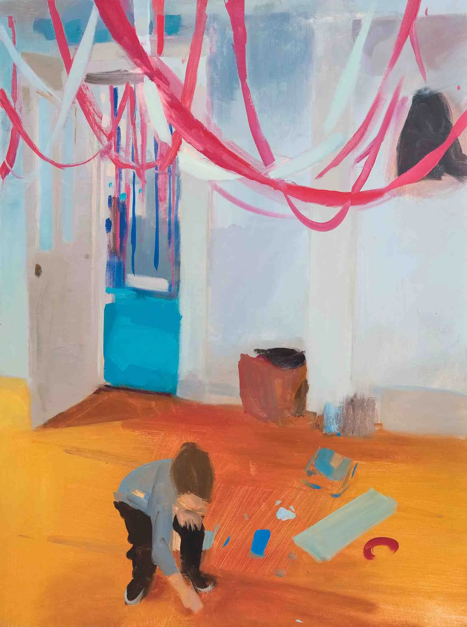 "Streamers" Oil on Canvas 30" x 40" 2012 Available