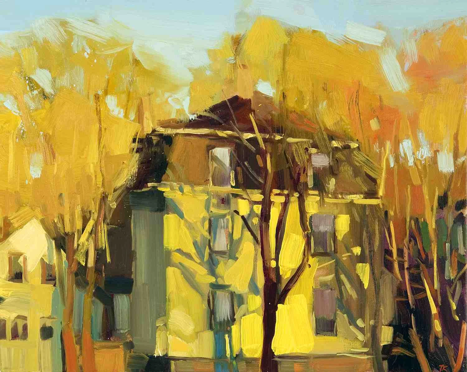 "Slowing Down" 20" x 24" Oil on Canvas 2012 Private Collection