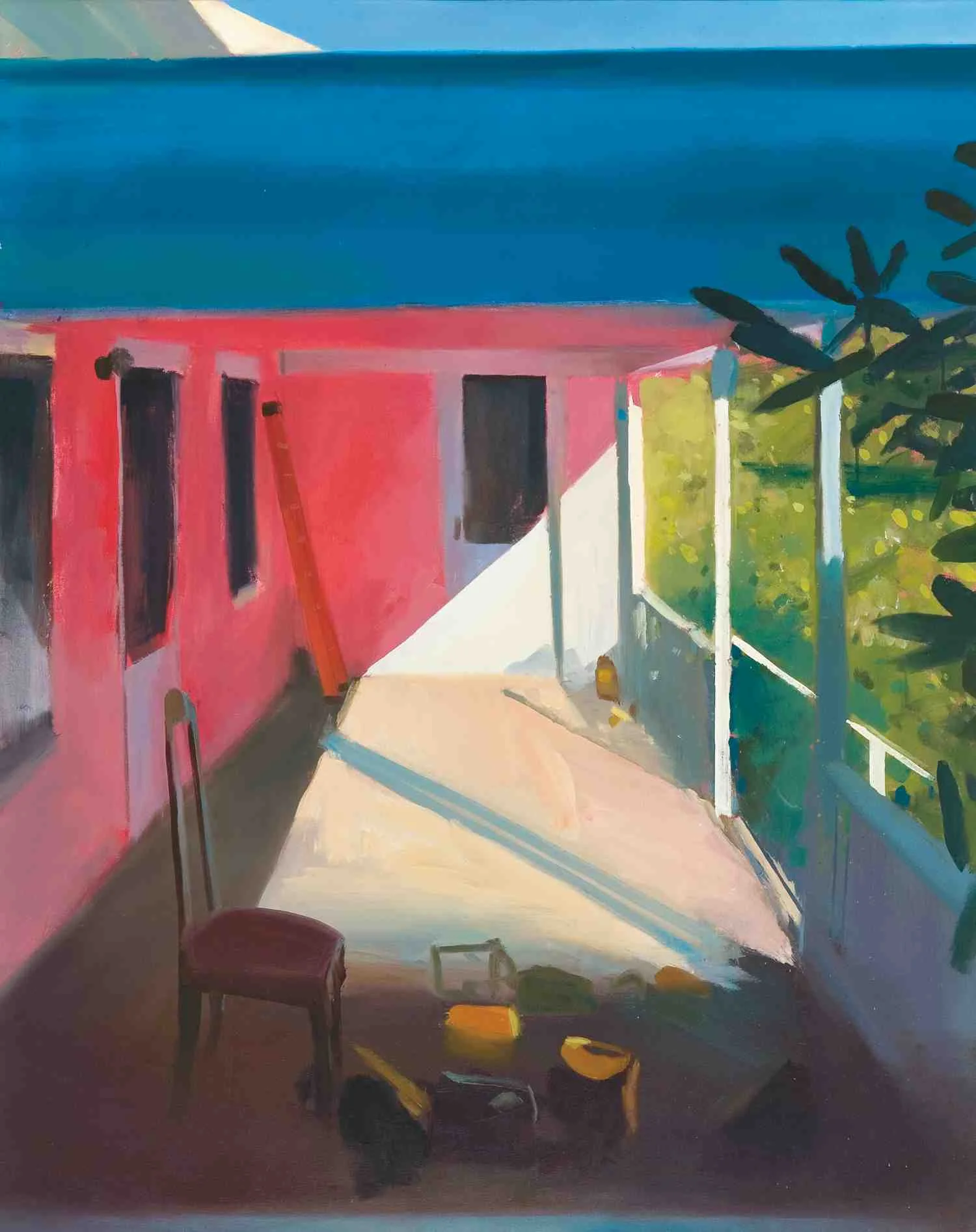 "Sanctuary" "50" x 60" Oil on canvas 2013 Private Collection