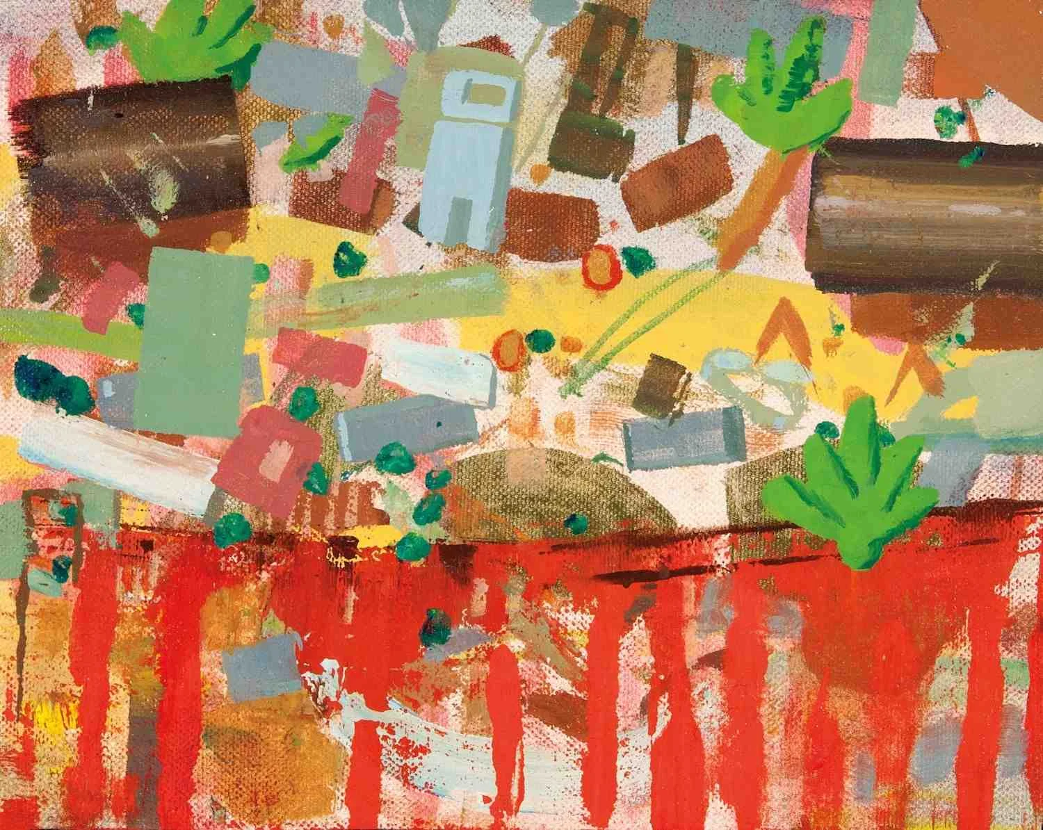 "Little Robot" 8" x 10" Oil on Canvas 2014 Available - Contact Dowling Walsh