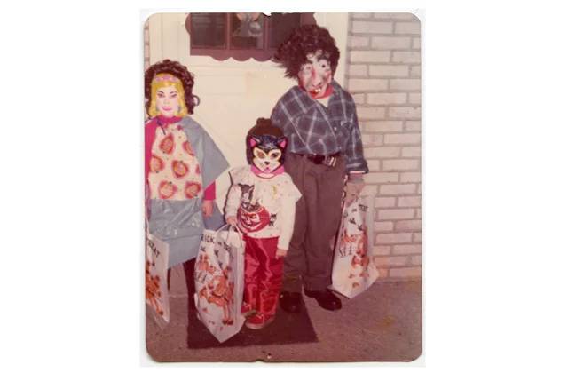 All dressed up with somewhere to go - circa 1976. This is one of my favorite family photos of all time.