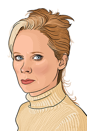 Portrait of author Mary Gaitskill