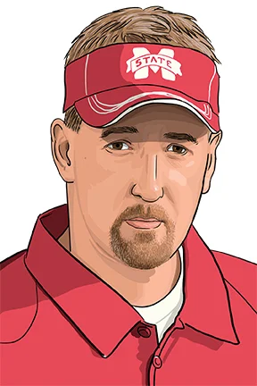 Scott Sallach ('94) is the Assistant Coach and Tight Ends Coach to the Mississippi State Bulldogs Football team.