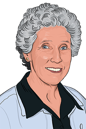 Adele Boyd ('53) is Associate Professor of Exercis and Sport Science and Associate Director of Athletics at Ursinus College.
