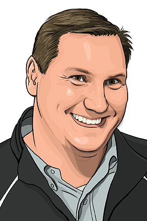 Dan Mullen ('94) is the Head Coach for the Mississippi State Bulldogs Football team.