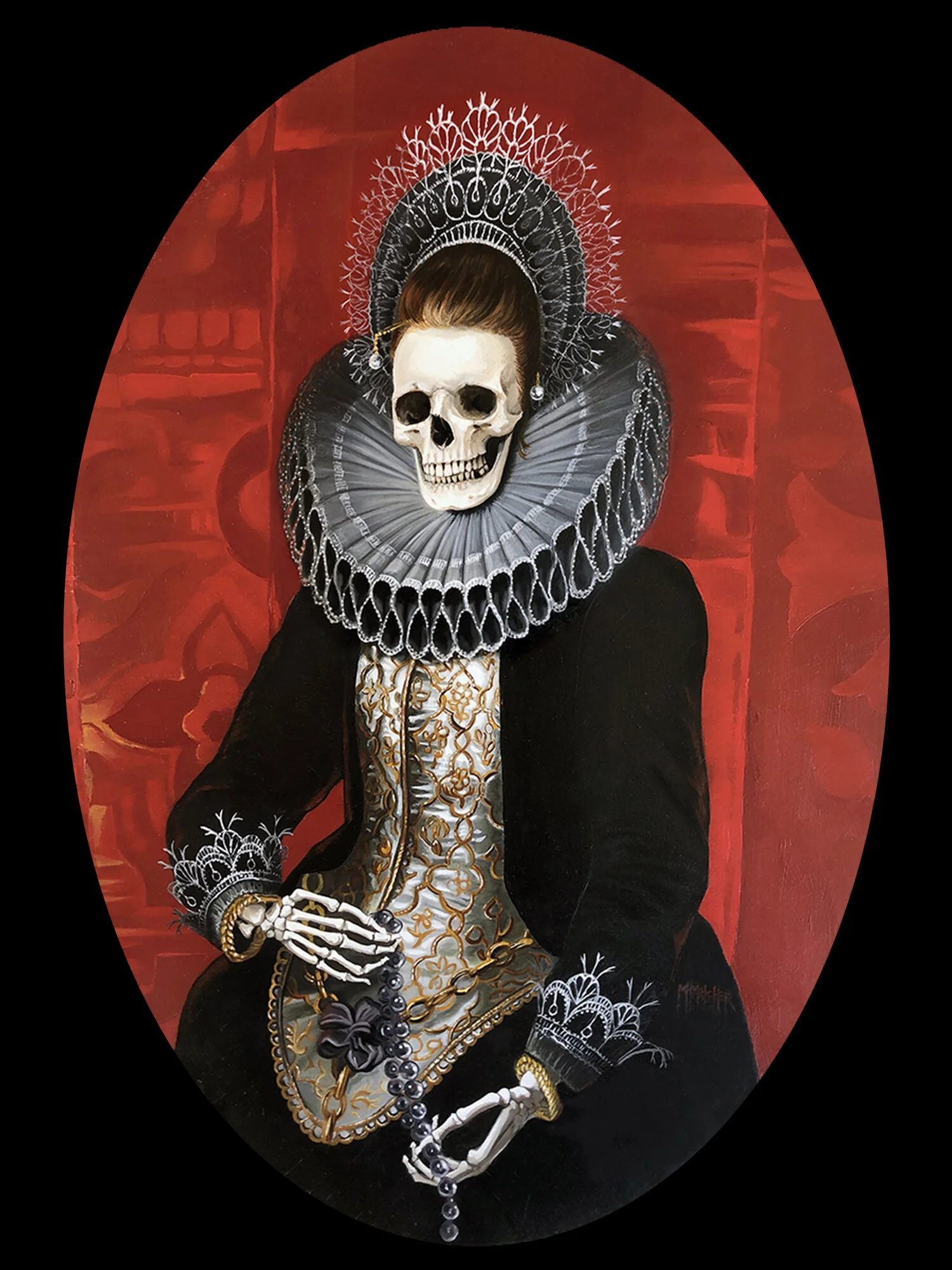 "Lady with a Rosary" 