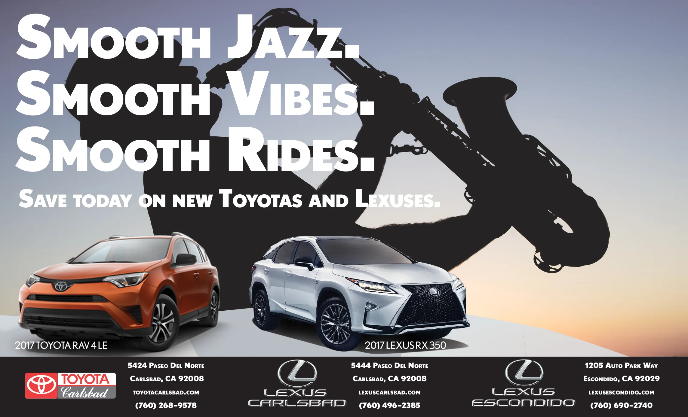 TGIF Carlsbad Jazz Concerts Print Ad 2017
