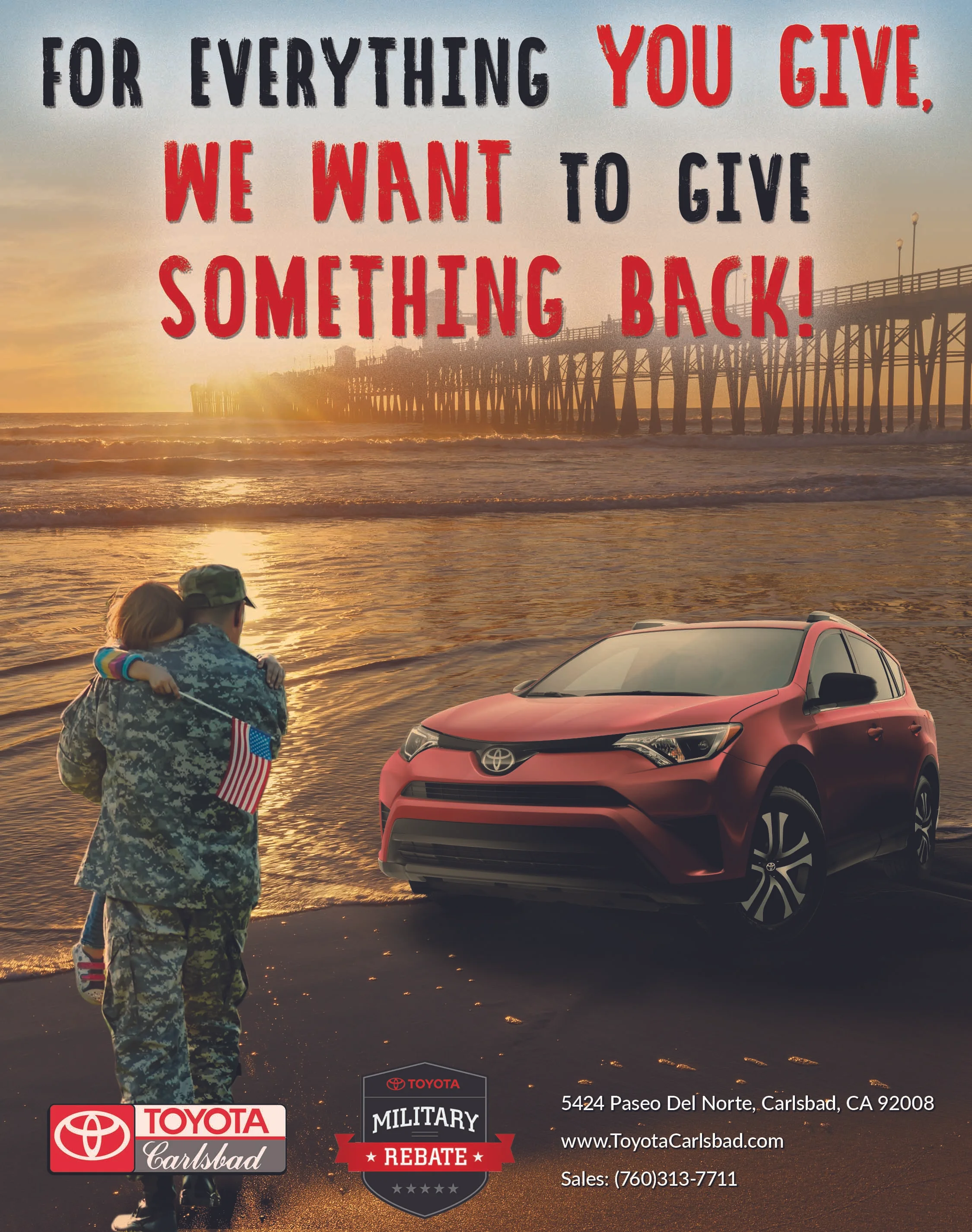 2018 Toyota Carlsbad Military Ad
