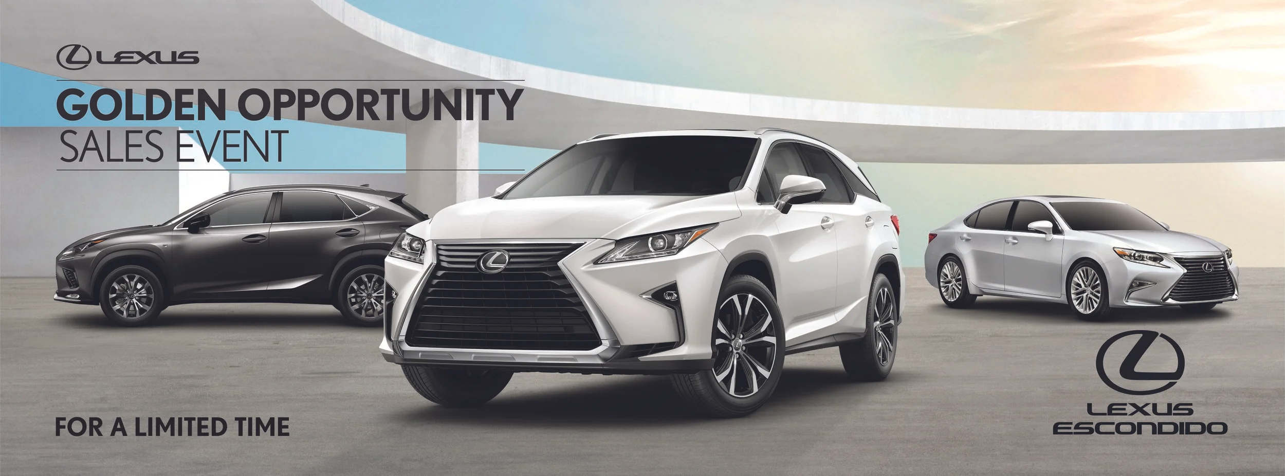 Lexus Golden Opportunity 2018 Fall Banner LE