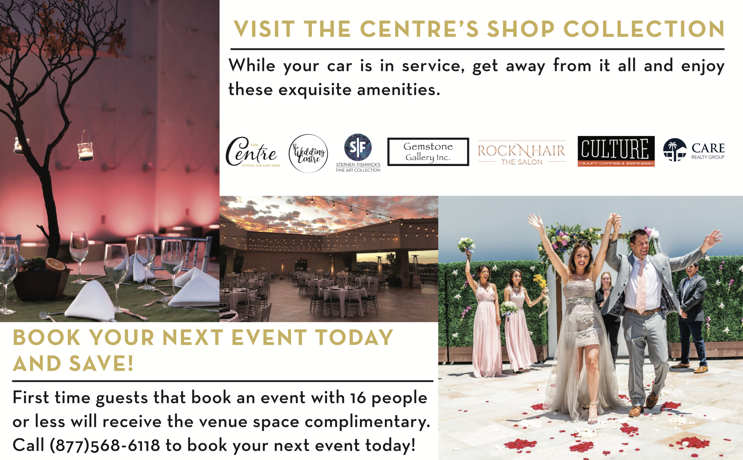 The Centre Shops Handout Back