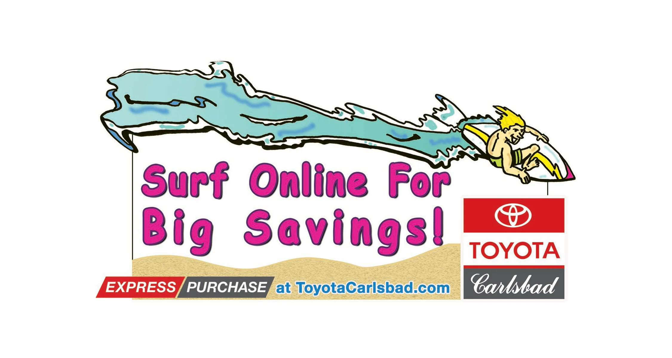 Toyota Carlsbad Summer 2018 Billboard