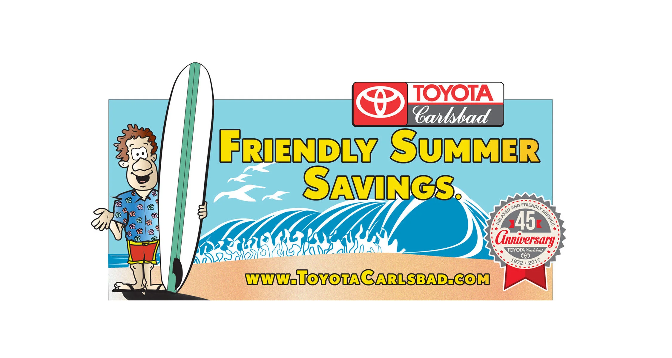 Toyota Carlsbad Summer 2017 Billboard