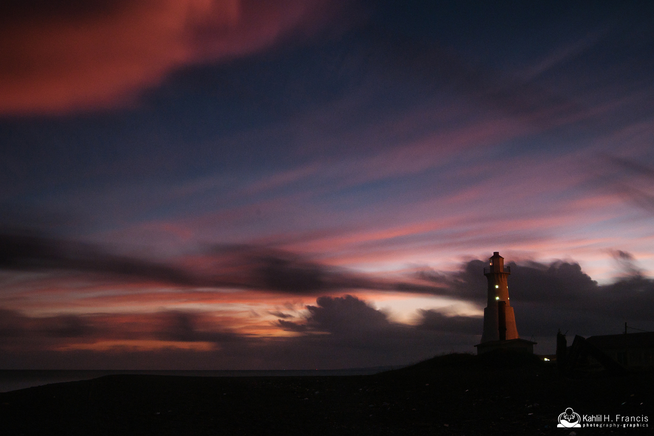 Palisadoes Lighthouse at Dusk