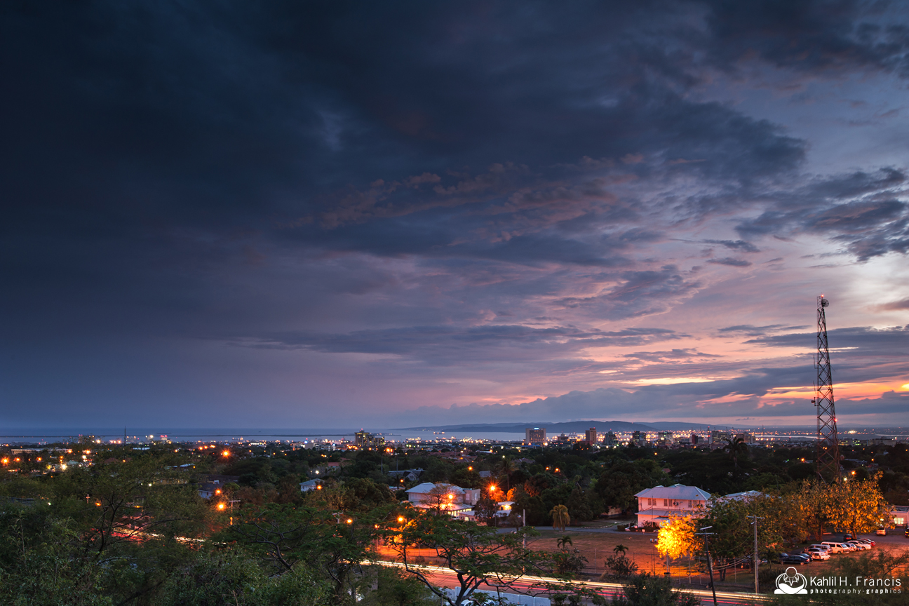 Dusk Over Kingston