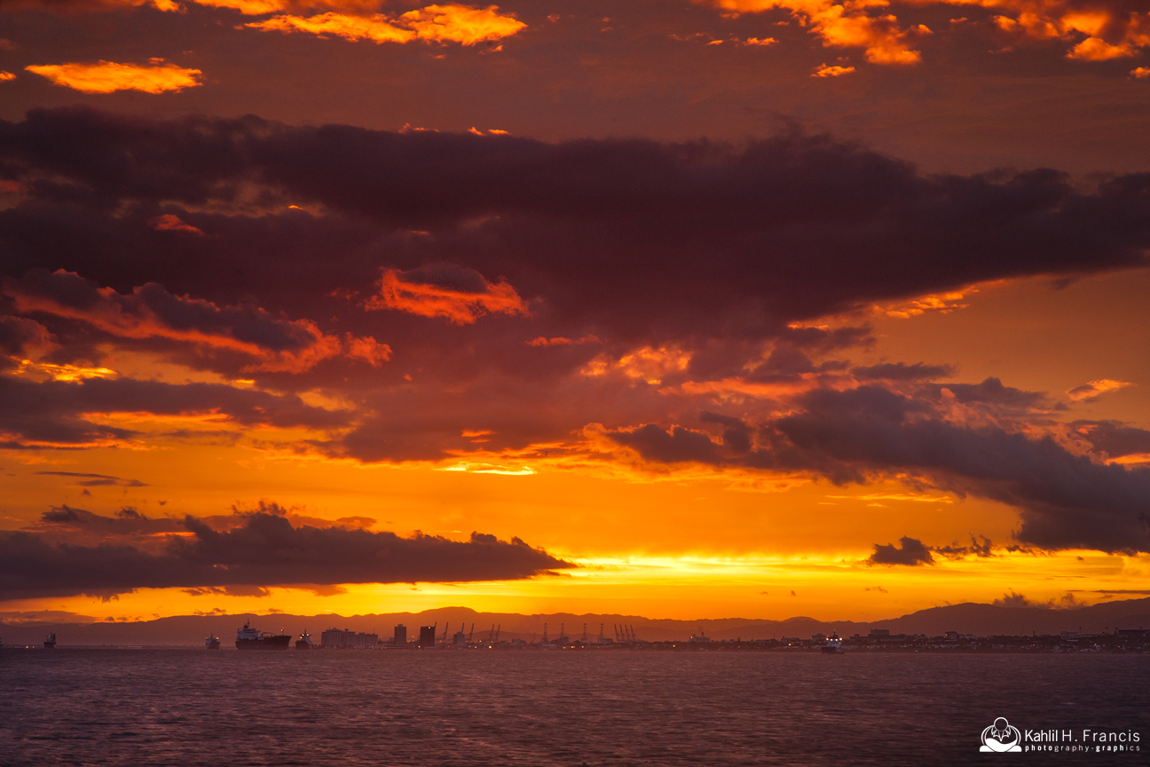 Fire In The Sky - Kingston Harbour