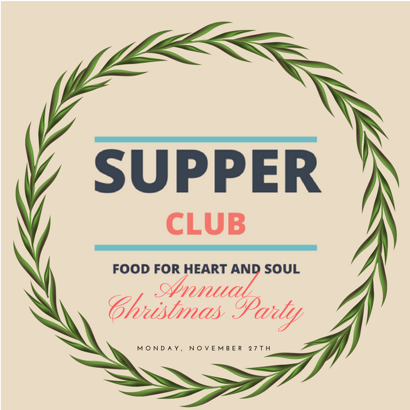 Supper Club Christmas Party - Let's Celebrate!