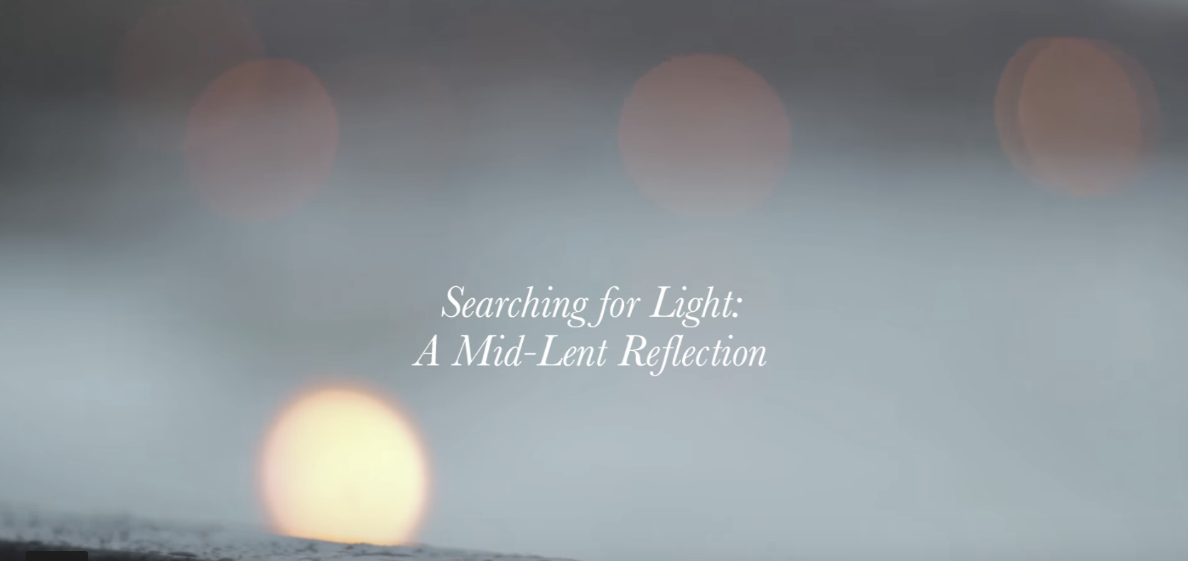 Mid Lent Reflection English and version française