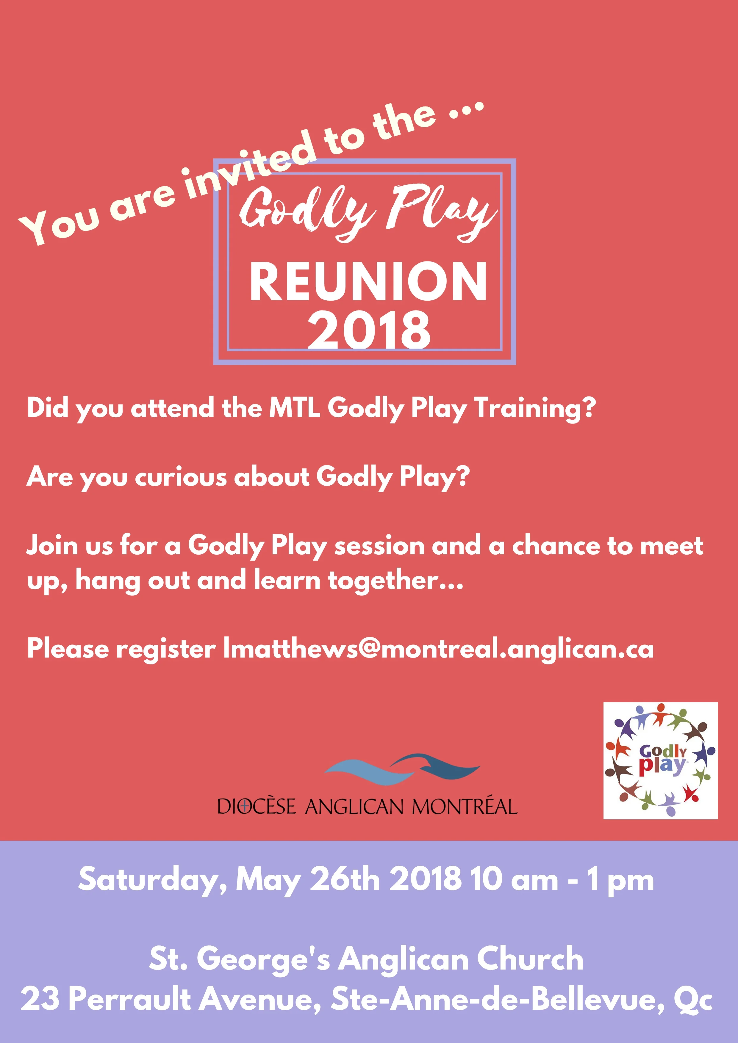Godly Play Reunion 2018