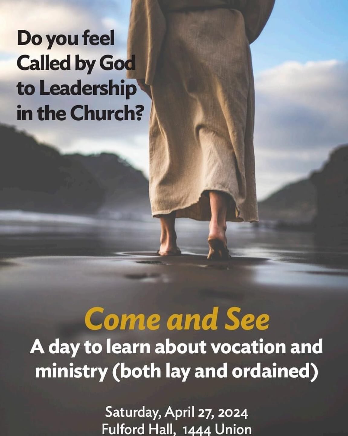 Everyone has a Vocation. What might God be calling you to be and do?
&ldquo;A call to ministry can be held alongside other vocations, or it
might be a disciple&rsquo;s main vocation. In the New Testament &lsquo;ministry&rsquo; is a public and commiss
