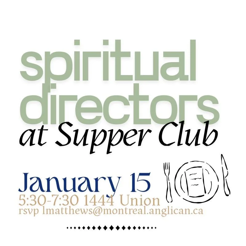Spiritual Directors at Supper Club in January 