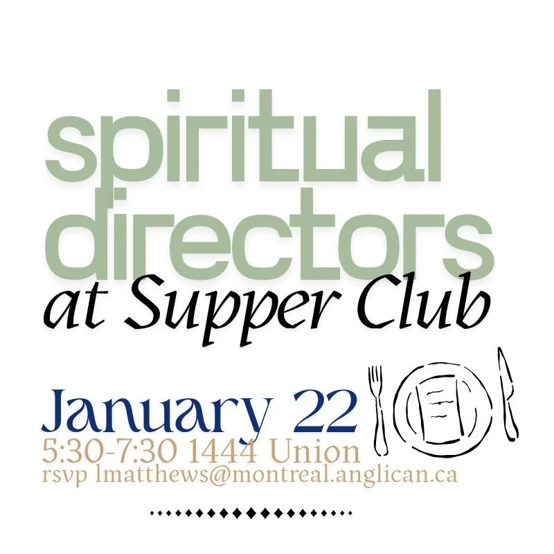 Spiritual Directors at Supper Club in January 2026