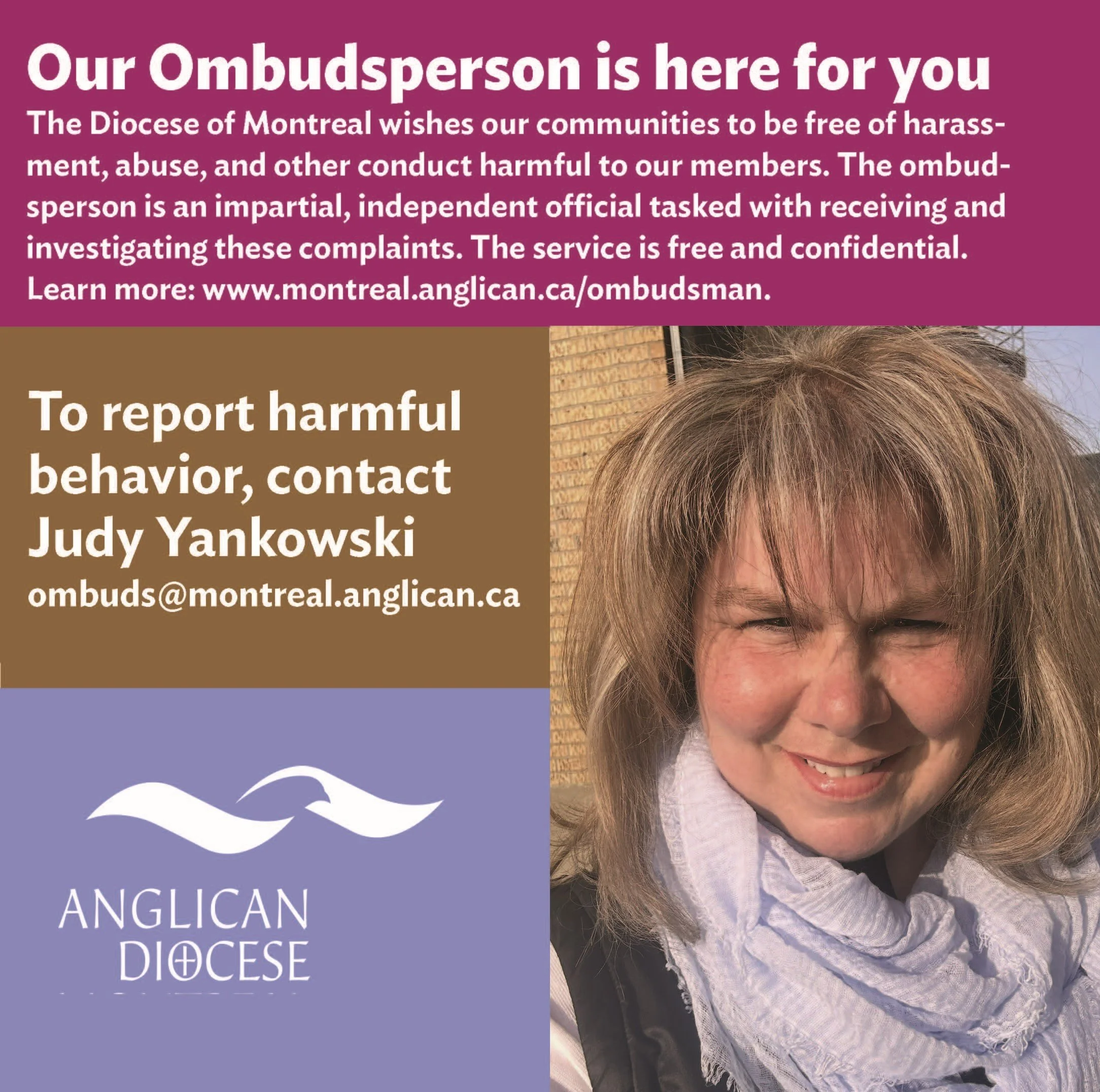 Our Ombudsperson is Here for You!