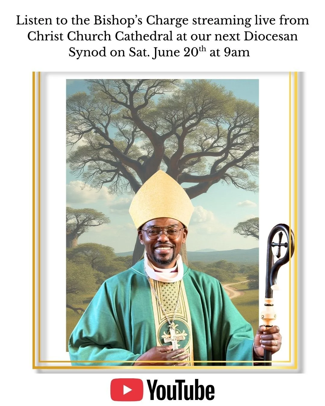 Listen to the Bishop's Charge Streaming Live from Christ Church Cathedral 