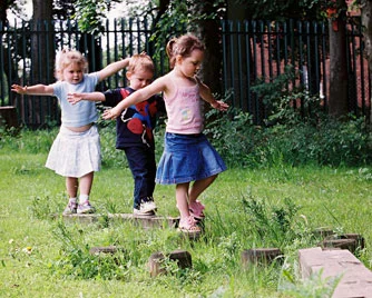 Outdoor spring Kids class