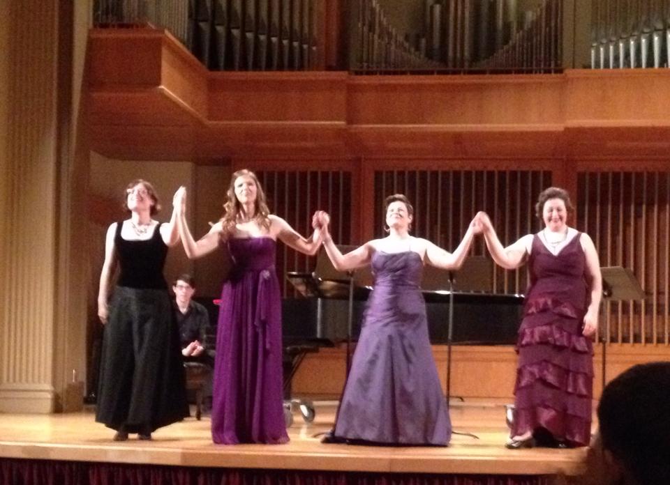 From left: Susan McDaniel, Sarah Maines, Natalie Gunn, and Erin G. McCarthy