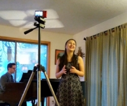 making a video for a competition round