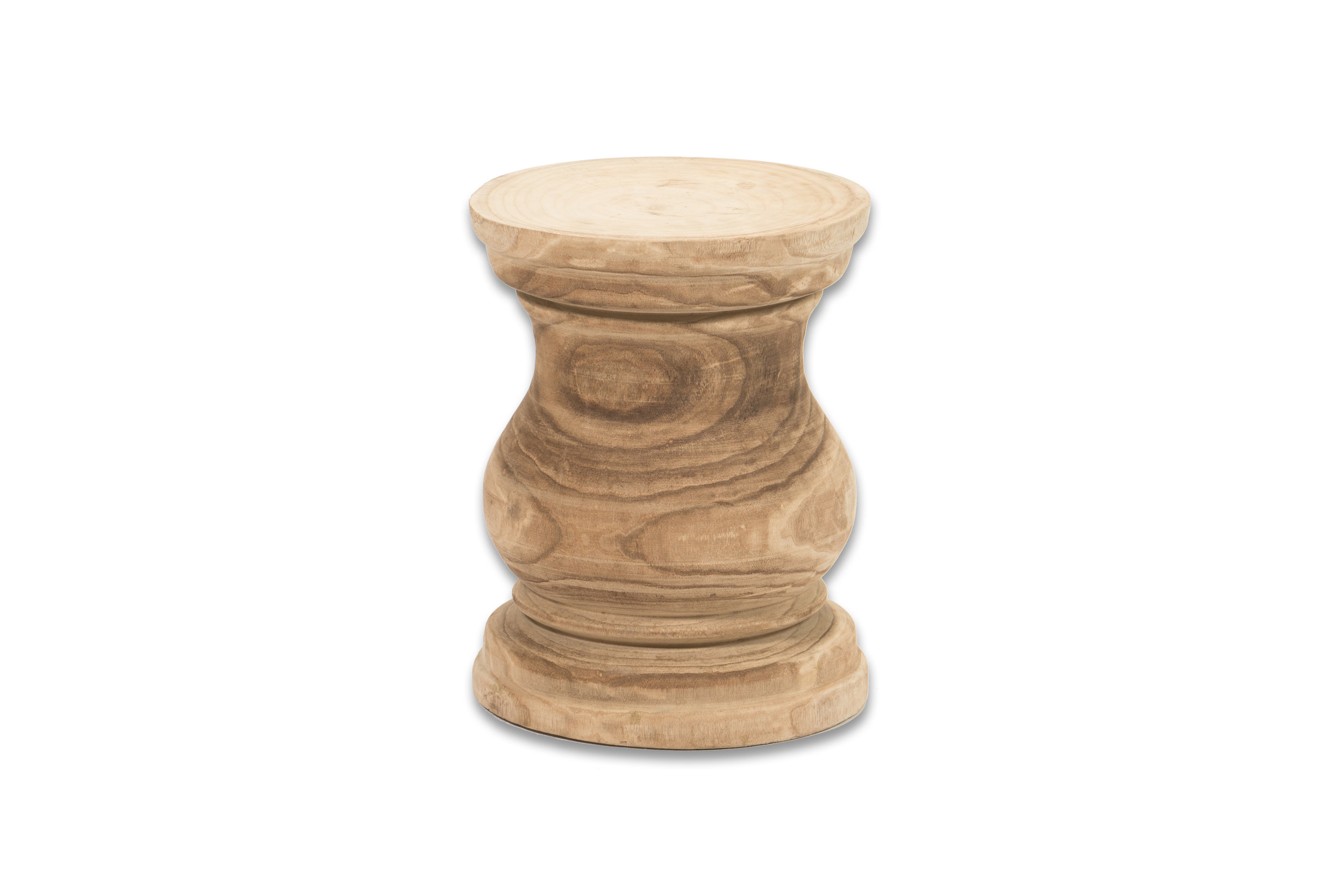 Petite Wood Side Table