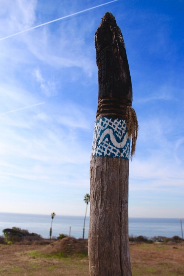 View from the Chumash Village in Malibu