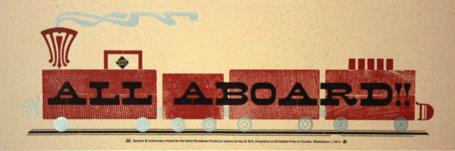  .Woodtype poster donated by Springtide Press
