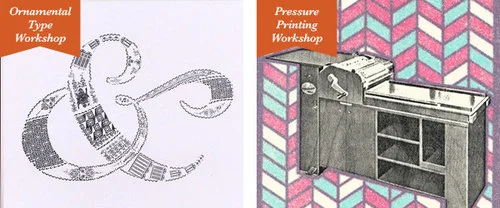 There are still spots left in both the Brad Vetter and Jennifer Farrell workshops!