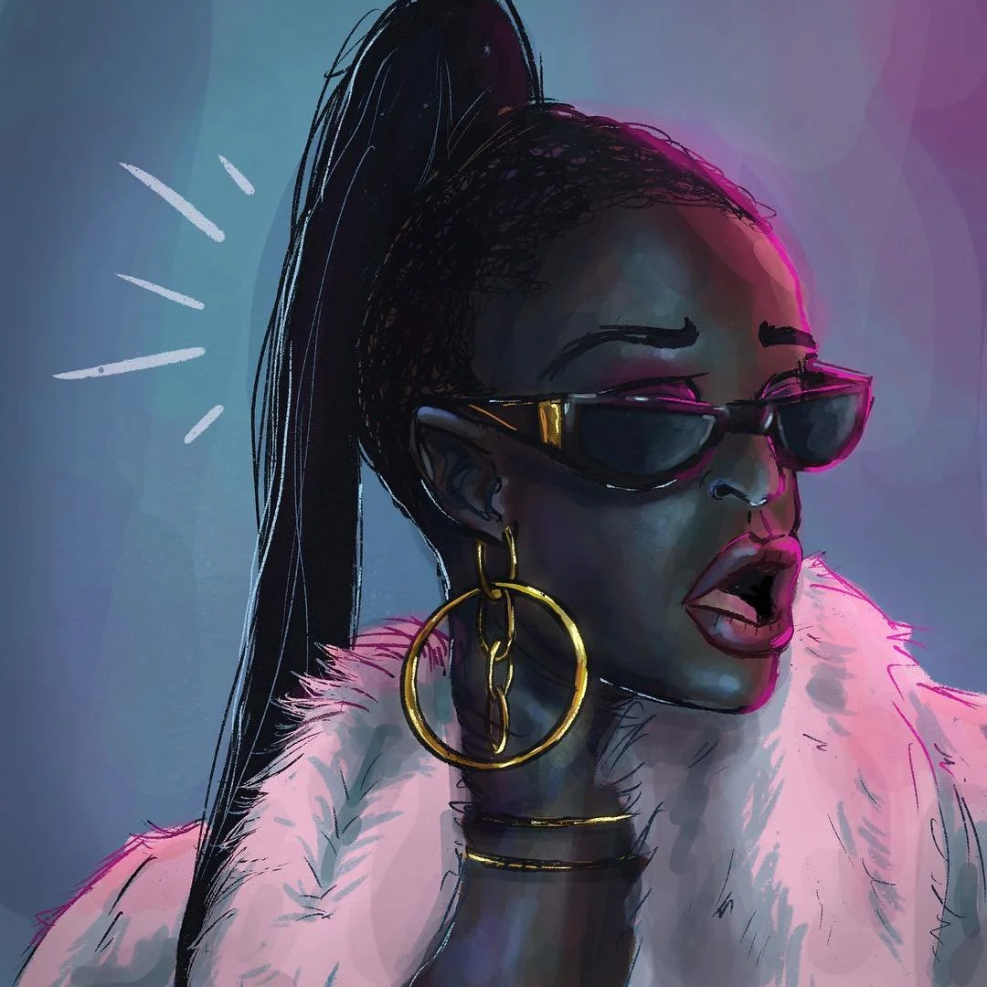 Take 2: it&rsquo;s a Whack World. Had to delete the last one cause I&rsquo;m way happier with this. @tierrawhack I&rsquo;m hooked on #whackworld.
.
.
.
.
#tierrawhack #illustration #digitalpainting #fanart #musicartist #illustrator #artist #painting 