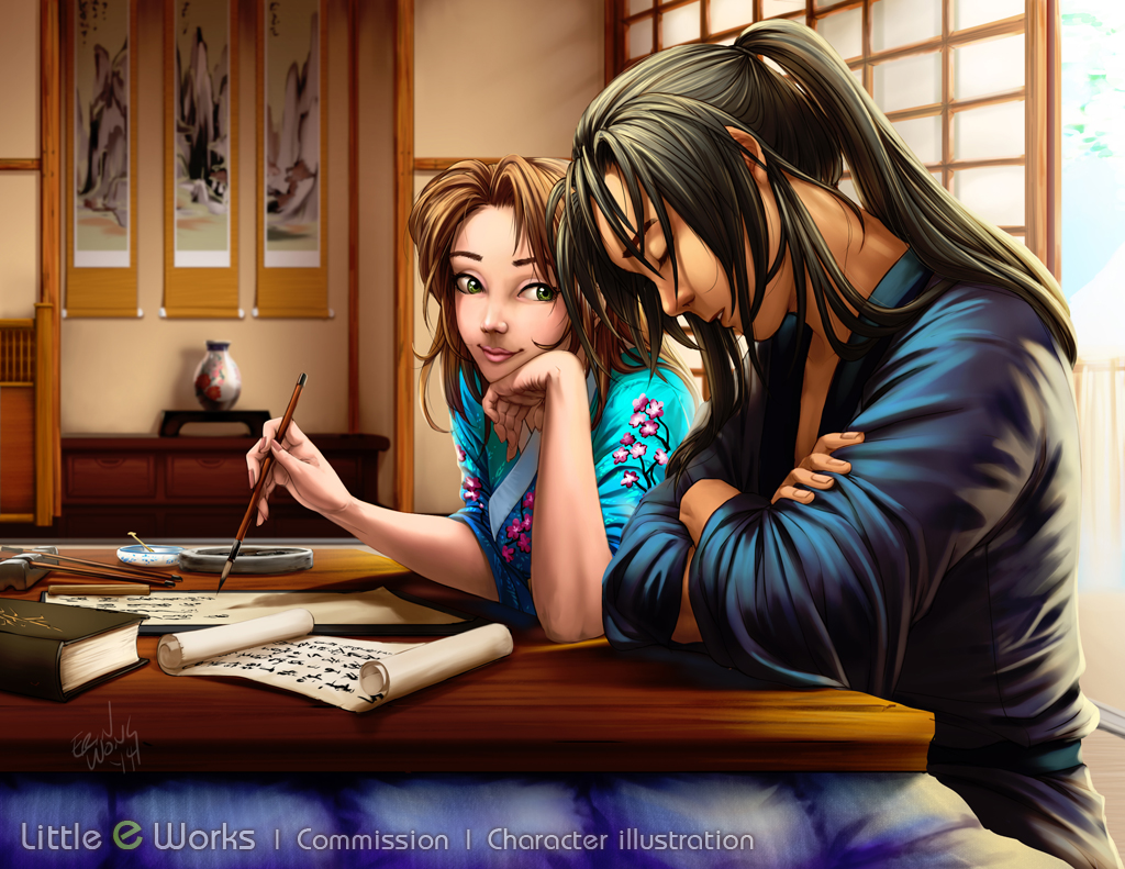 Commission, Character illustration