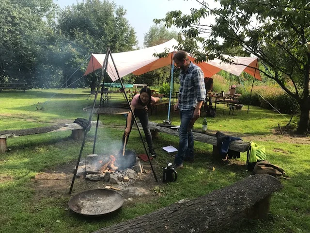 pumpkinsoup on the fire