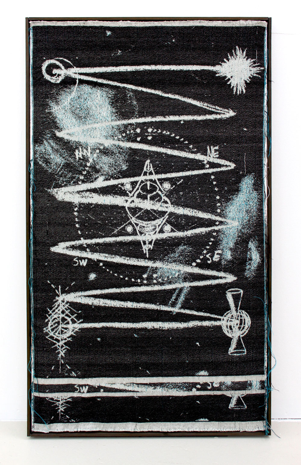 Weaving the Cosmos - 1320x2816 pixel, wool, 2011