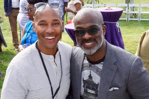 Howse & BeBe Winans on the Vineyard