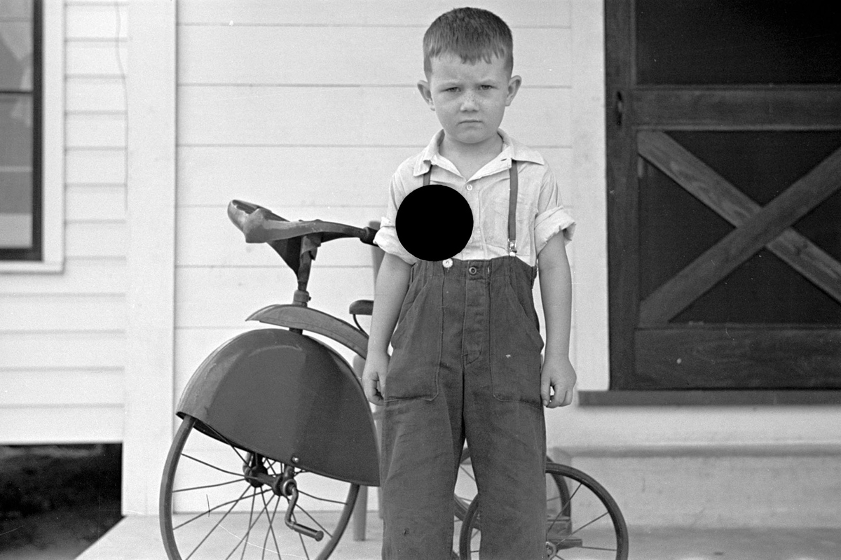  Untitled photo, possibly related to nearby photo captioned: The Pope family, Irwinville Farms, Georgia. May, 1938. 