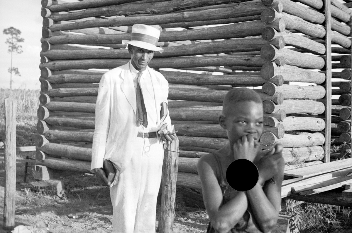  Untitled photo, possibly related to narby photo captioned: Negro rehabilitation client, Tangipahoa Parish, Louisiana. September, 1935. 